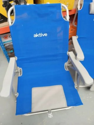 Pack di 2 sedie pieghevoli XXL AKTIVE