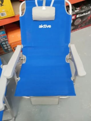 Pack di 2 sedie pieghevoli XXL AKTIVE