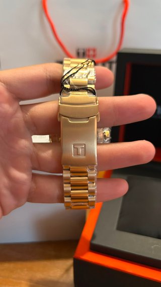 Reloj Tissot PR516 Chronograph Oro Rosa y Negro
