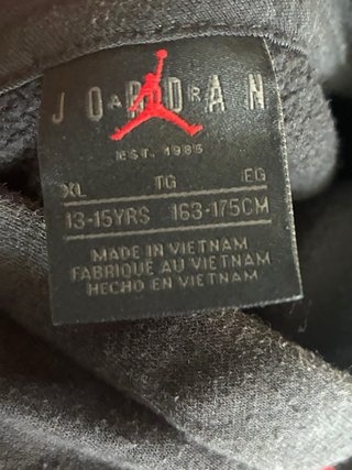 Sudadera Jordan 23 Negra