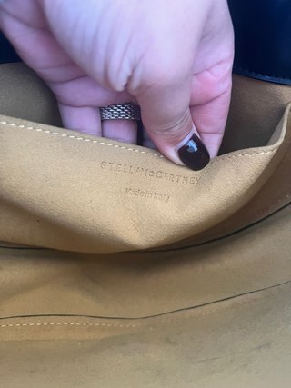 Borsa Stella McCartney mezzaluna nera