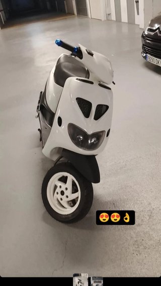 Piaggio Zip Copa Scooter Blanca