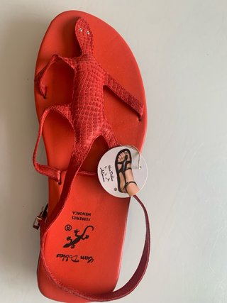 Sandalias modelo Sargantana Rojas