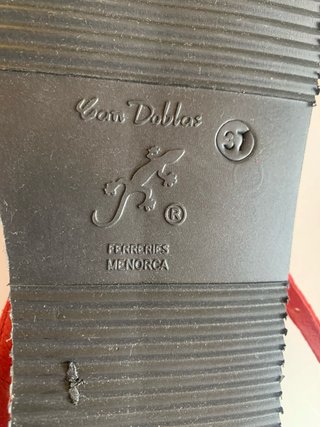 Sandalias modelo Sargantana Rojas