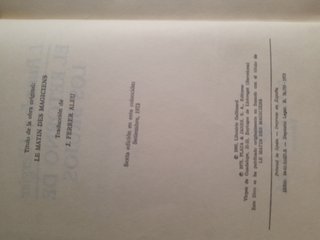 L. Pauwels y J. Bergier EL RETORNO DE LOS BRUJOS.
