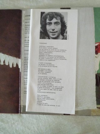 Joan Manuel Serrat 1978 Vinilo