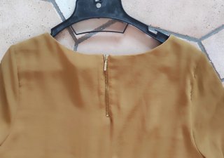 Abito H&M colore senape taglia L