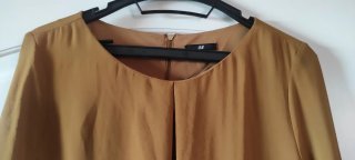 Abito H&M colore senape taglia L