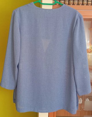 Chaqueta Imagen Femenina Talla 48 Azul