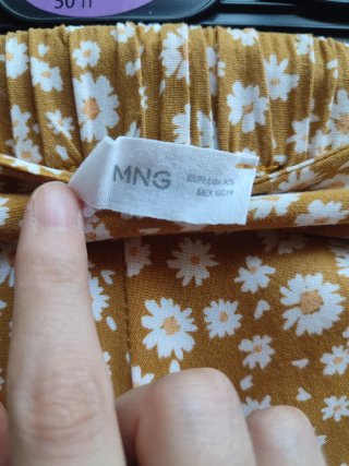FALDA MIDI FLORAL
