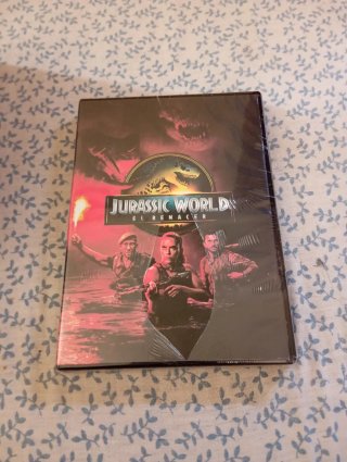 DVD Jurassic World: El Renacer PRESCINTADA