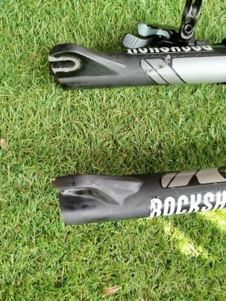 Horquilla Rock Shox TK Silver 30 Air