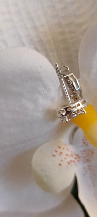 Orecchini Argento S925 Goccia Zirconi