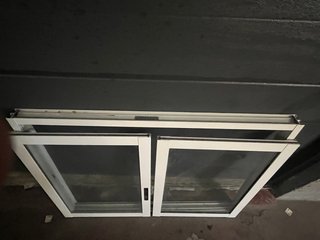 Ventana de aluminio corredera 1,35 x 1 m