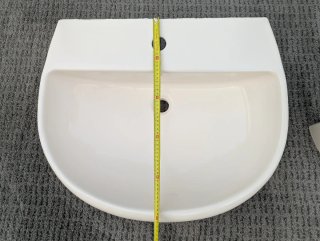 Lavabo de baño beige