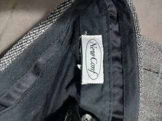 Pantaloni Uomo Taglia 52 Grigio