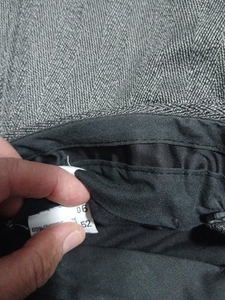 Pantaloni Uomo Taglia 52 Grigio