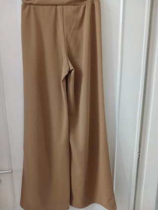 Completo donna elegante marrone e multicolor