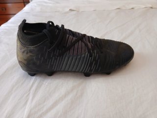 Zapatillas Fútbol Puma Future Negras/Grises