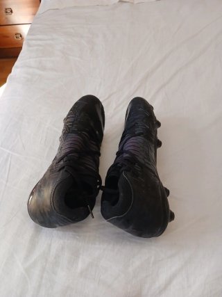 Zapatillas Fútbol Puma Future Negras/Grises