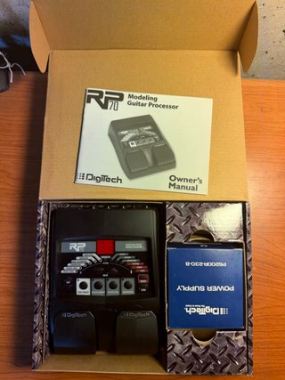 Pedalera Digitech RP70 Guitarra Eléctrica