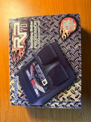 Pedalera Digitech RP70 Guitarra Eléctrica