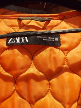 Canguro Zara Kaki Talla M