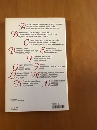 Dizionario delle buone maniere Lina Sotis