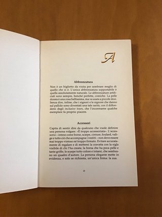 Dizionario delle buone maniere Lina Sotis