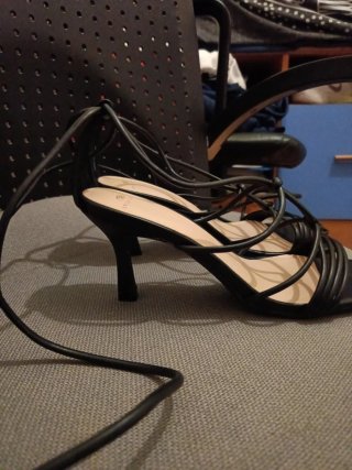 Sandalias Italianas Negras