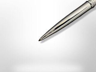 Bolígrafo Montblanc Meisterstück Solitaire Platino