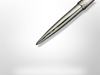 Bolígrafo Montblanc Meisterstück Solitaire Platino