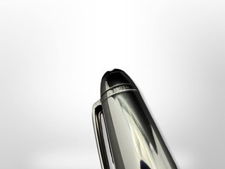 Bolígrafo Montblanc Meisterstück Solitaire Platino