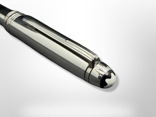 Bolígrafo Montblanc Meisterstück Solitaire Platino
