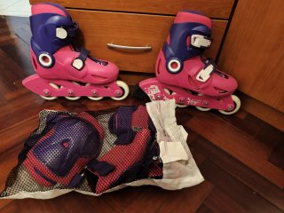 Patines Oxelo Talla 28-30 + Protecciones