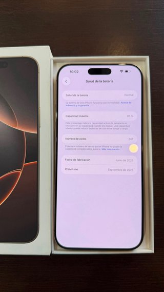 iPhone 16 Pro Max 256GB Titanio Desierto