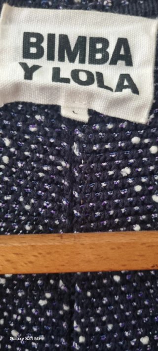 Chaqueta Bimba y Lola azul y blanco