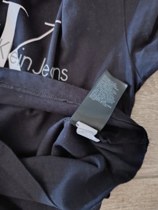 Camiseta Calvin Klein Mujer Talla XS Negra