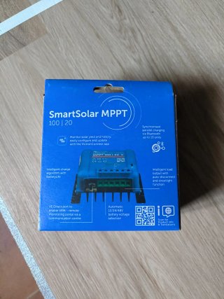Controlador Carga Solar SmartSolar MPPT 100/20