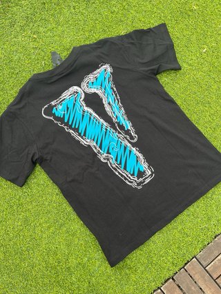 Camiseta VLONE Negra y Azul Talla M