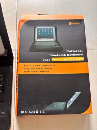 Funda Teclado Bluetooth Universal Tablet 9-10