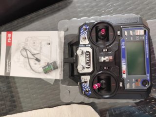 Emisora FlySky FS-i6 + Receptor FS-iA6 New Mode 2.