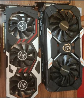 2 Tarjetas Gráficas GTX 1060 6GB