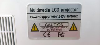 Proyector LED Excelvan y Cables con regalo TDT