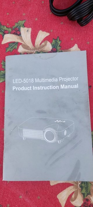 Proyector LED Excelvan y Cables con regalo TDT
