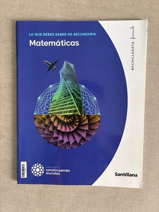 Matemáticas I 1 Bachillerato