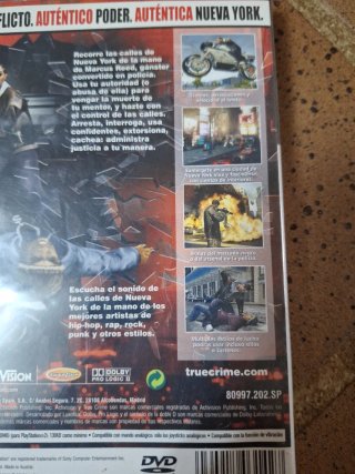 Juego PS2 Truecrime
