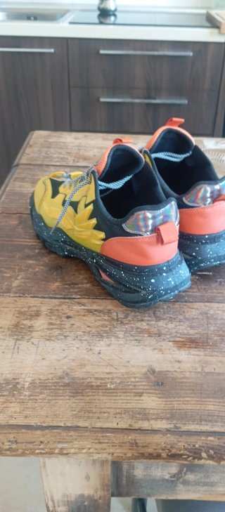 Scarpe Transformers Giallo/Arancio Tg 43
