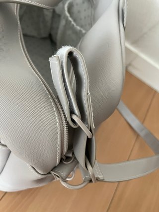 Bolso para carrito de bebé gris