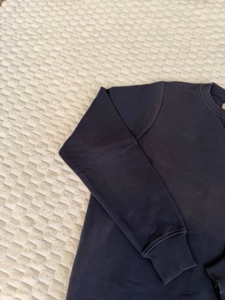 Sudadera Silbon Cuello Redondo Azul Marino Talla X